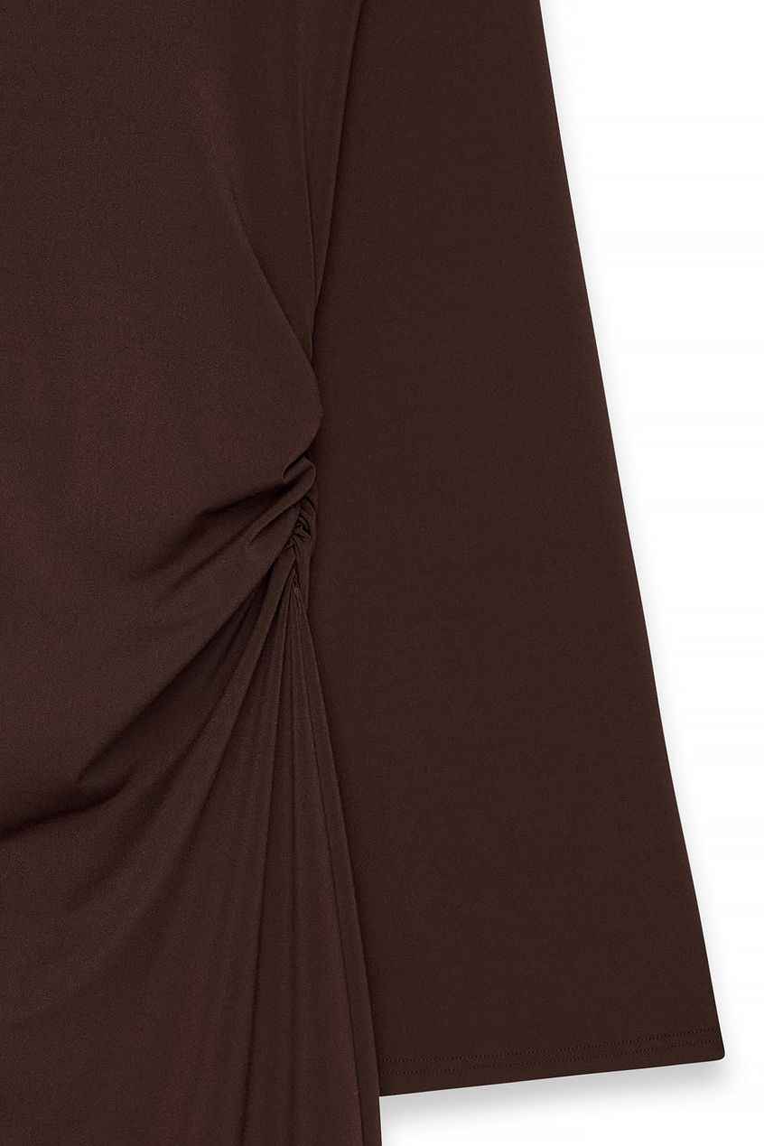 Na-kd - Wide Sleeve Open Back Maxi Dress