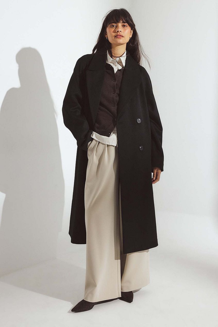 Wool Blend Coat