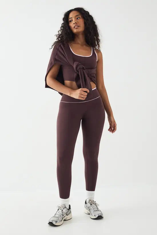 DSGN Studio DSGN Studio Sports Sculpt Contrast Piping High Waist Legging