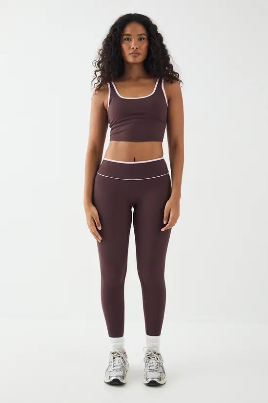 DSGN Studio DSGN Studio Sports Sculpt Contrast Piping High Waist Legging