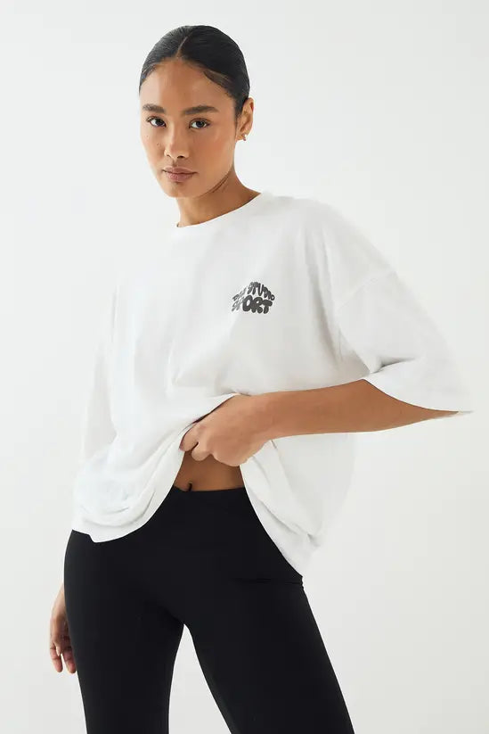 DSGN Studio Sport Printed Oversized T-Shirt