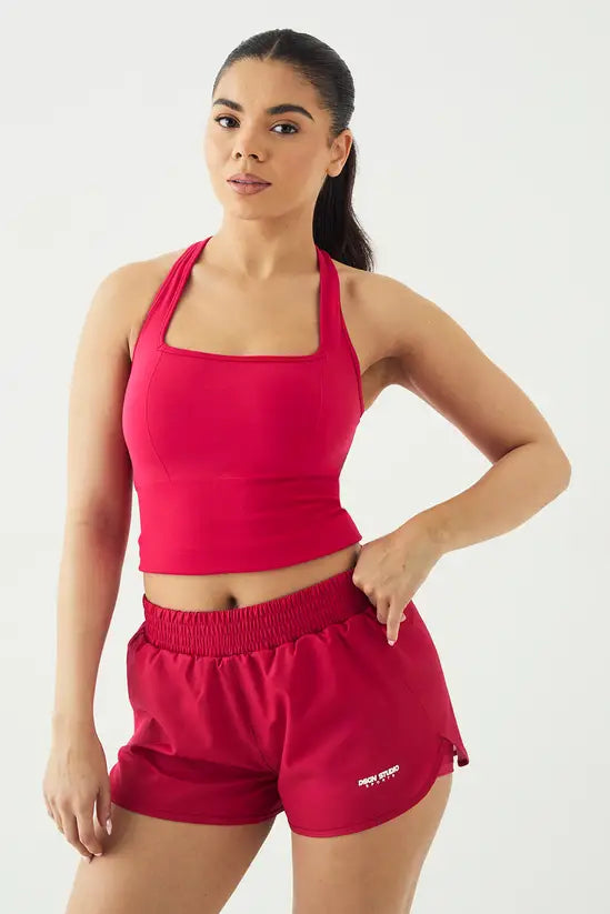 DSGN Studio Corset Cross Back Sports Top
