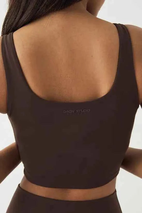 DSGN Studio Sculpt Longline Plunge Sports Bra