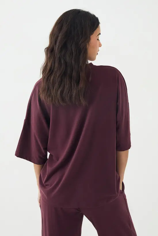 DSGN Studio Lounge Short Sleeve Oversized Supersoft T-Shirt