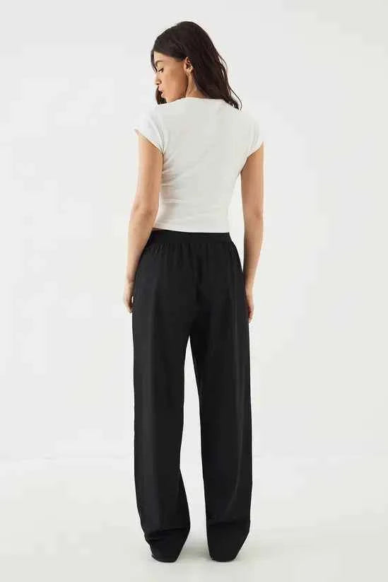 DSGN Studio DSGN Studio Elasticated Waist Straight Leg Trouser