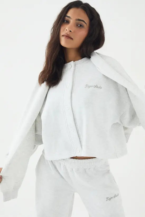 DSGN Studio Button Through Cardigan Sweatshirt
