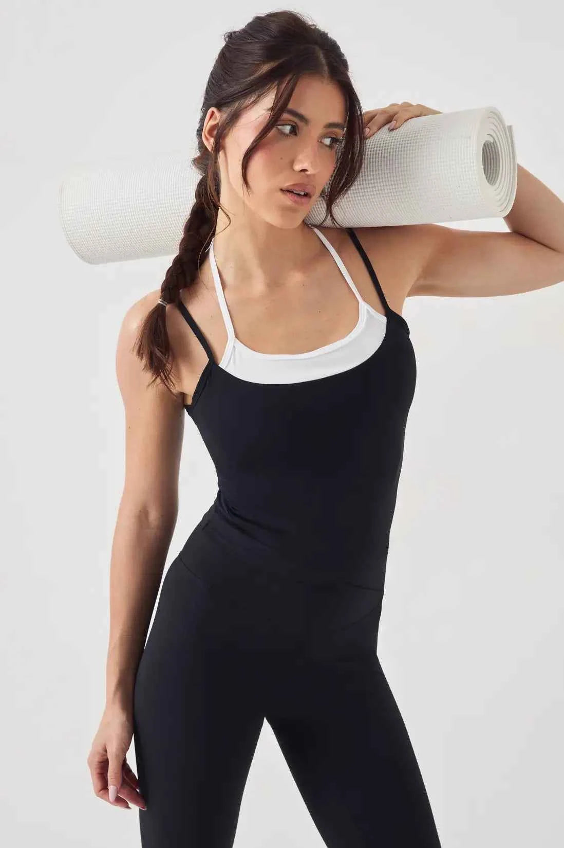 DSGN Studio Sculpt Double Layer Interal Padded Vest Top