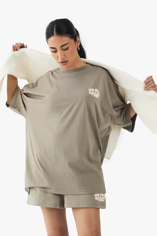 DSGN Studio Sport Bubble Print Oversized T-shirt