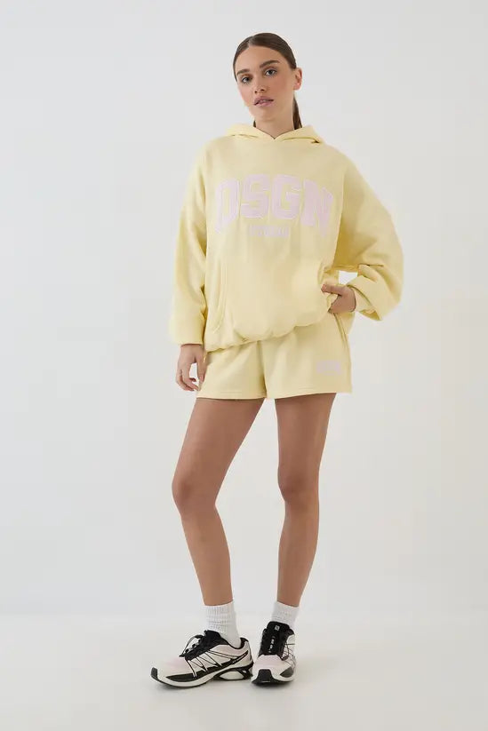 DSGN Studio Collegiate Applique Oversized Hoodie